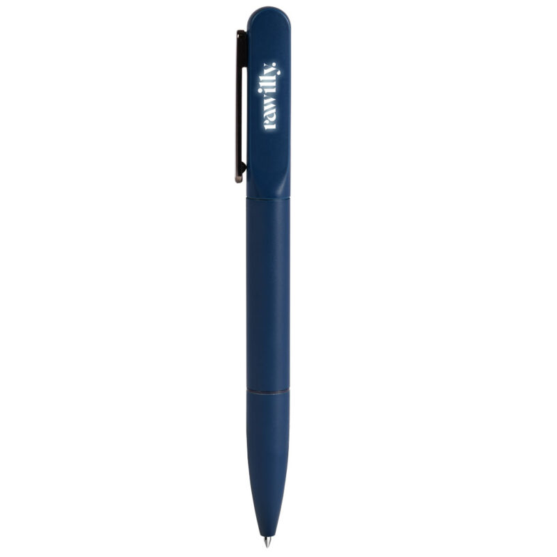 Penna a sfera con luce led in plastica e metallo