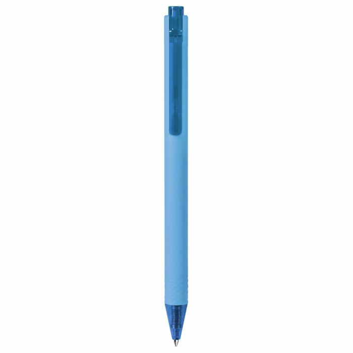 Penna con inchiostro gel in plastica soft touch