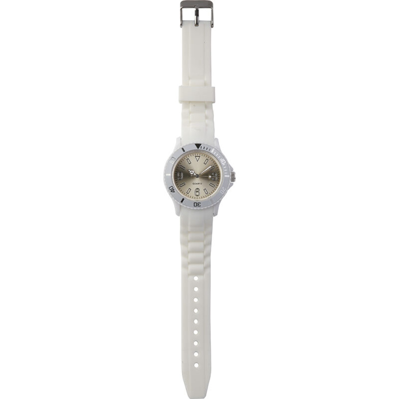 Orologio analogico personalizzabile in plastica e silicone