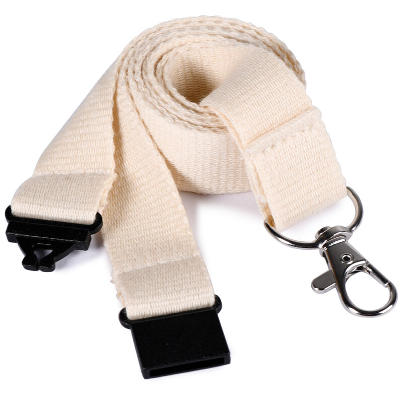 Porta badge in cotone organico