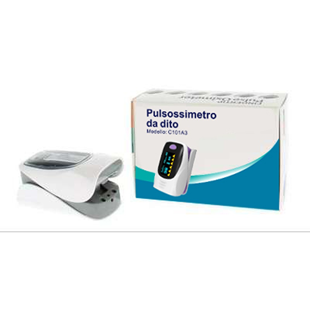 Pulsossimetro-saturimetro da dito con display oled d