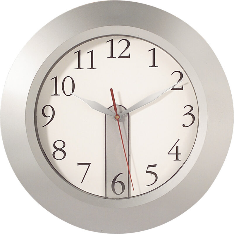 Orologio da parete  in plastica e vetro