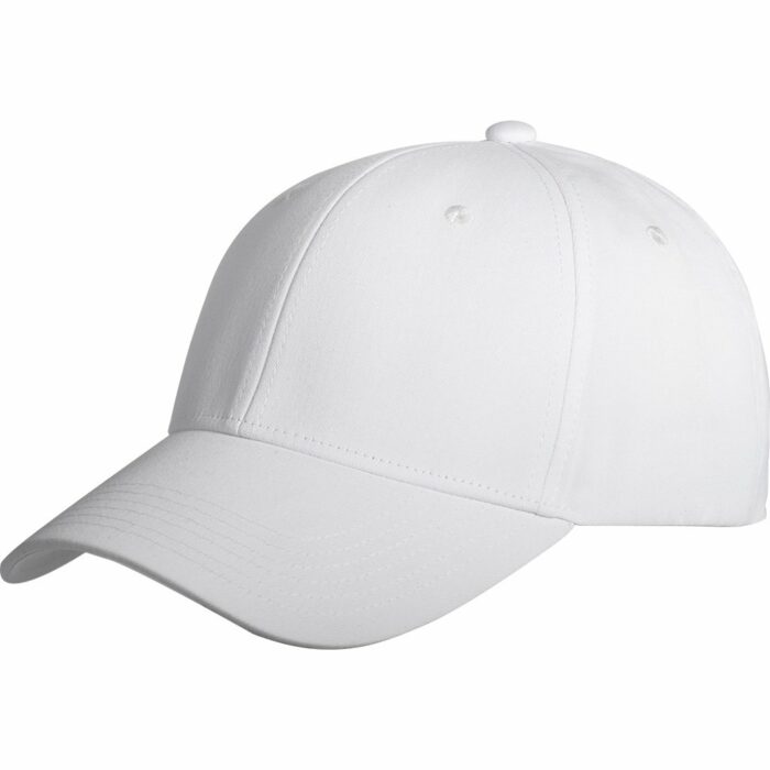 Cappellino golf 6 pannelli in 100% poliestere