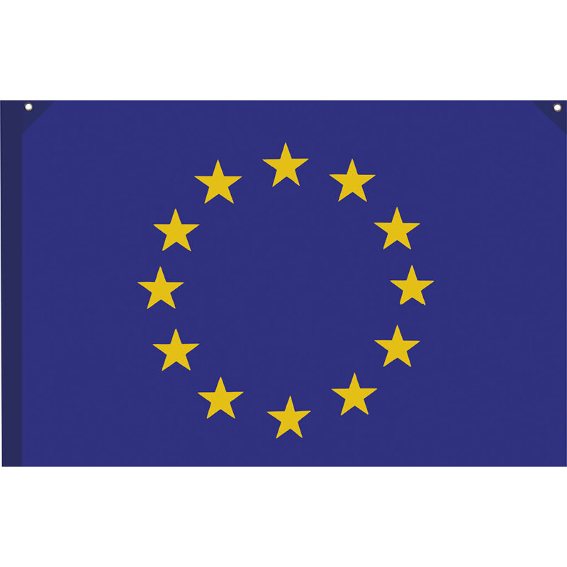 Bandiera europea in poliestere