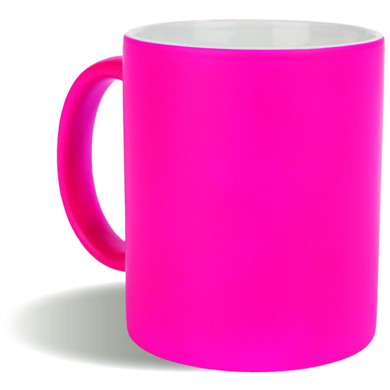 Tazza in ceramica colori fluo 320 ml