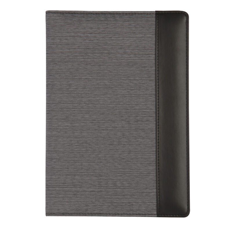 Cartella portablocco in nylon e pu