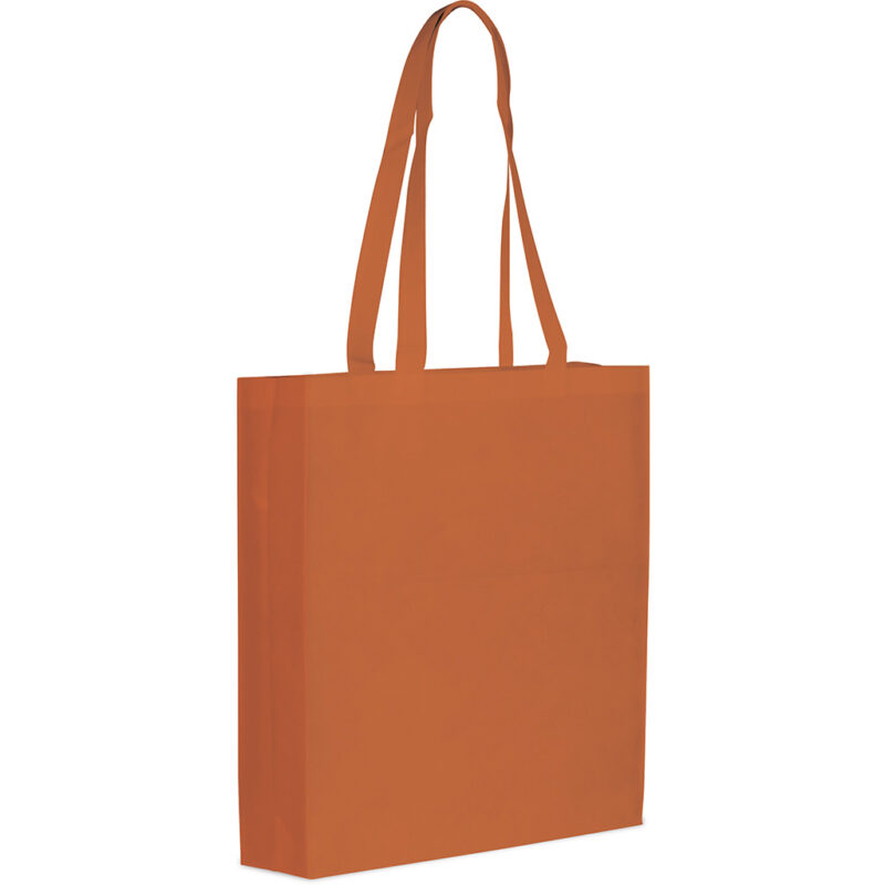 Borsa shopper con soffietto in tnt