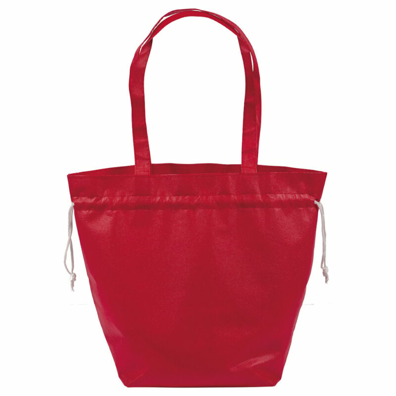 Borsa shopper con soffietto in tnt