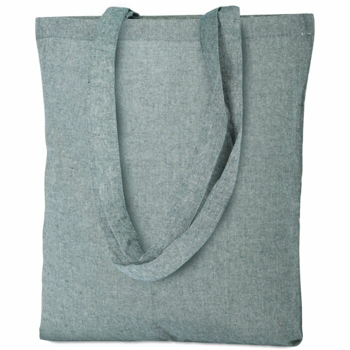 Borsa shopper in cotone riciclato 100%