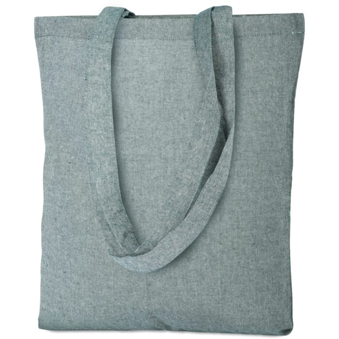 Borsa shopper in cotone riciclato 100%