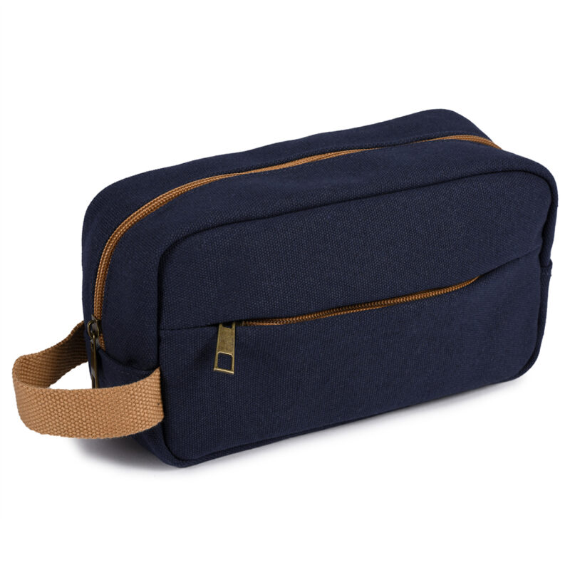 Beauty case vintage in policotone canvas