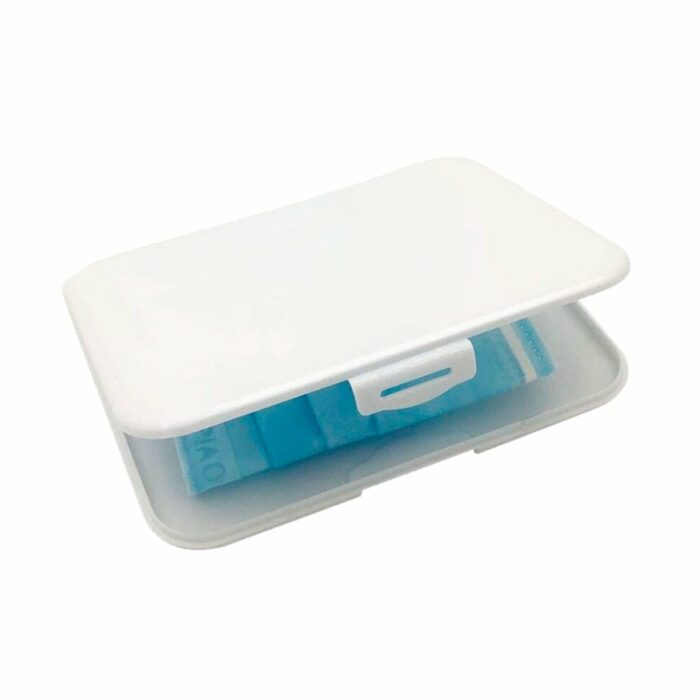 Astuccio porta mascherina antibatterico in plastica