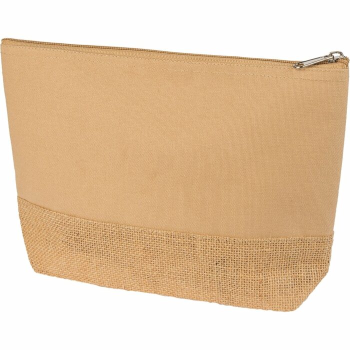 Astuccio in iuta e cotone canvas