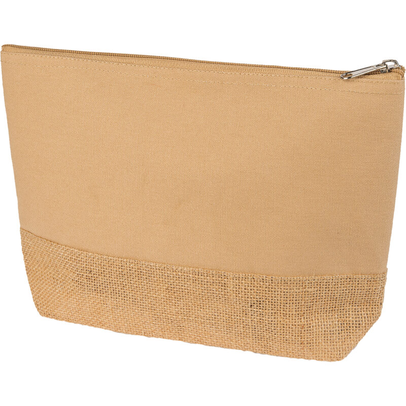 Astuccio in iuta e cotone canvas