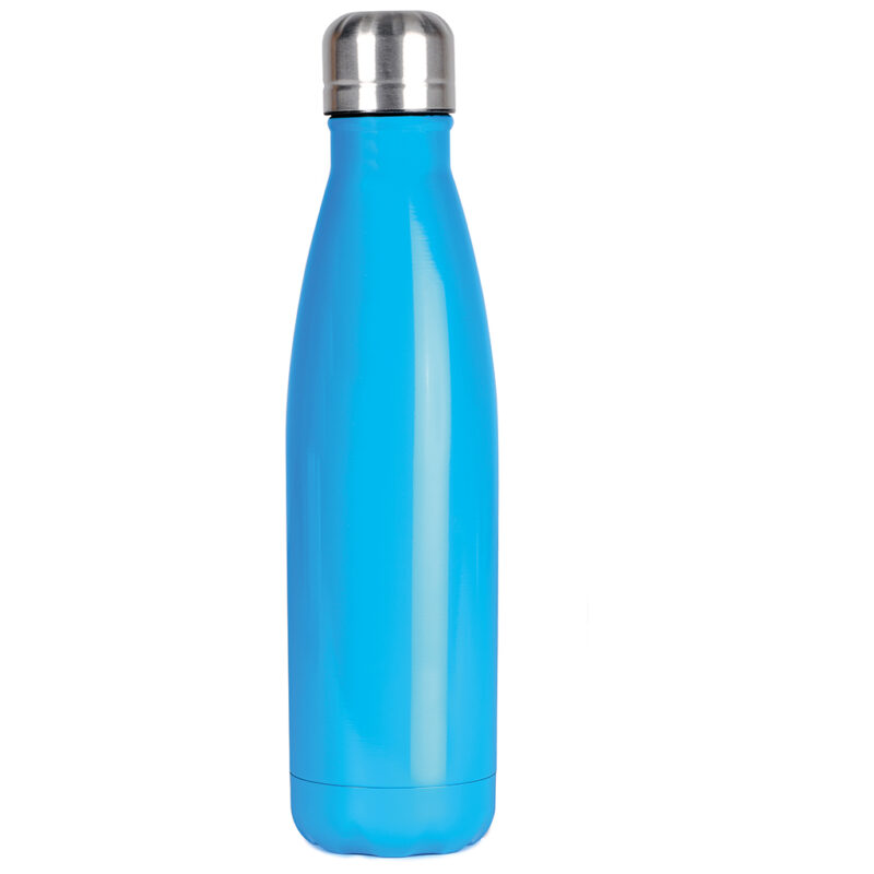 Borraccia termica 500 ml con doppia parete isolante in acciaio inox