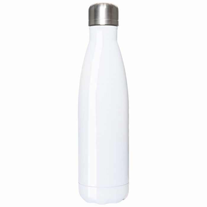 Borraccia termica 500 ml con doppia parete isolante in acciaio inox