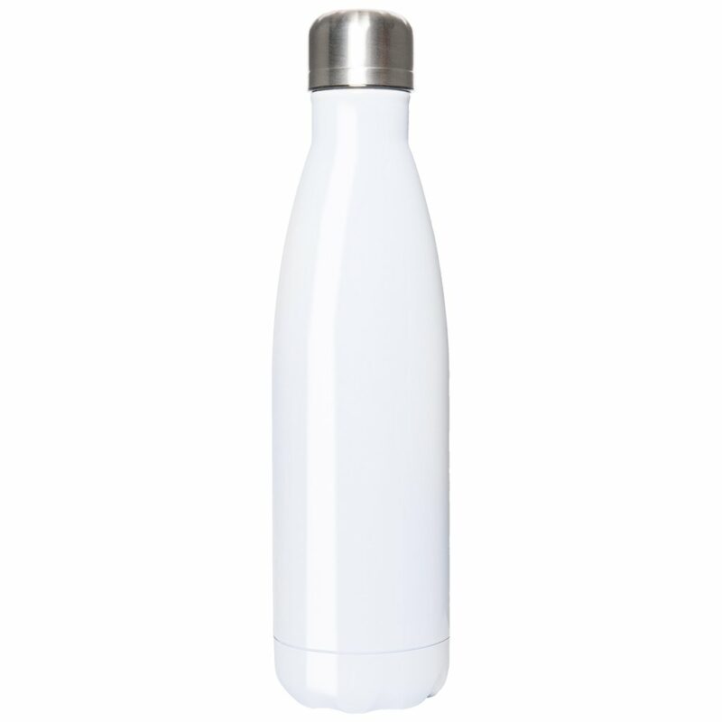 Borraccia termica 500 ml con doppia parete isolante in acciaio inox