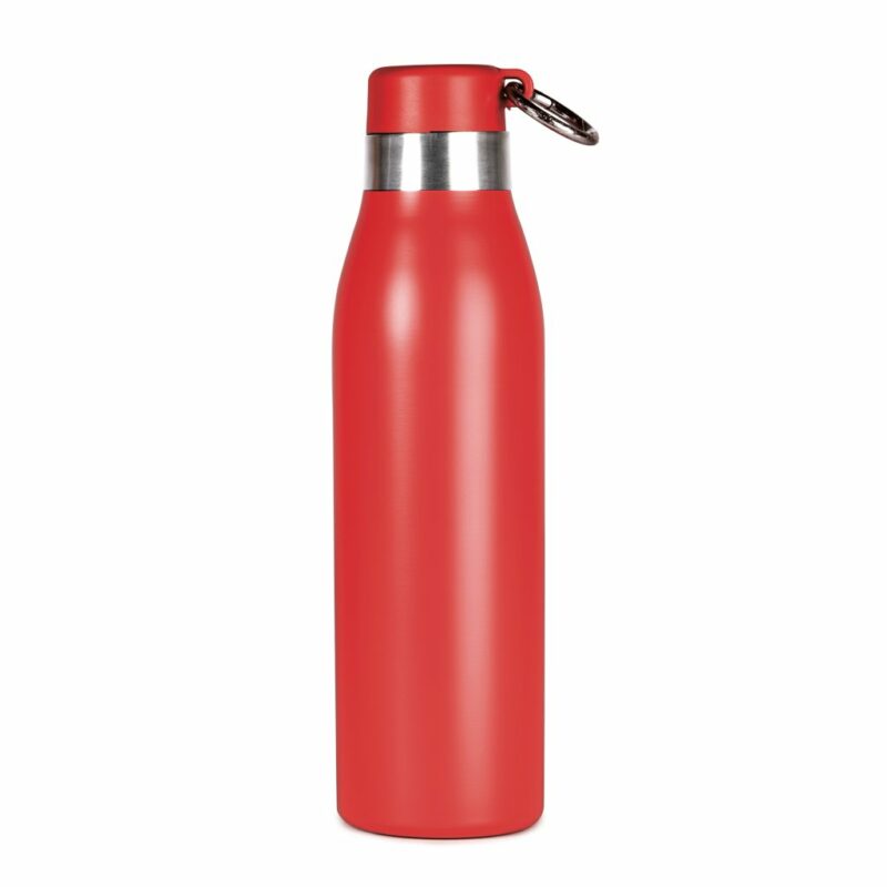 Borraccia termica 500 ml con doppia parete isolante in acciaio inox