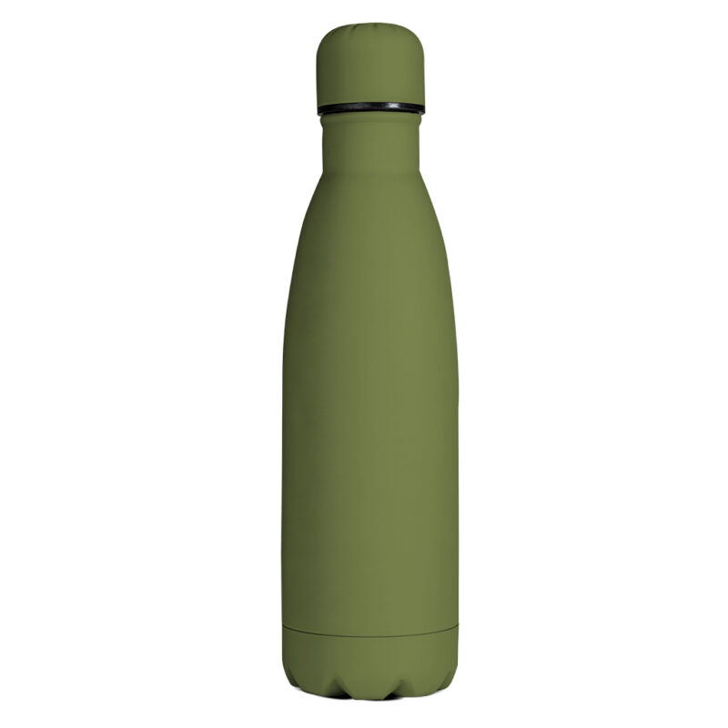 Borraccia termica 500 ml soft touch con doppia parete isol