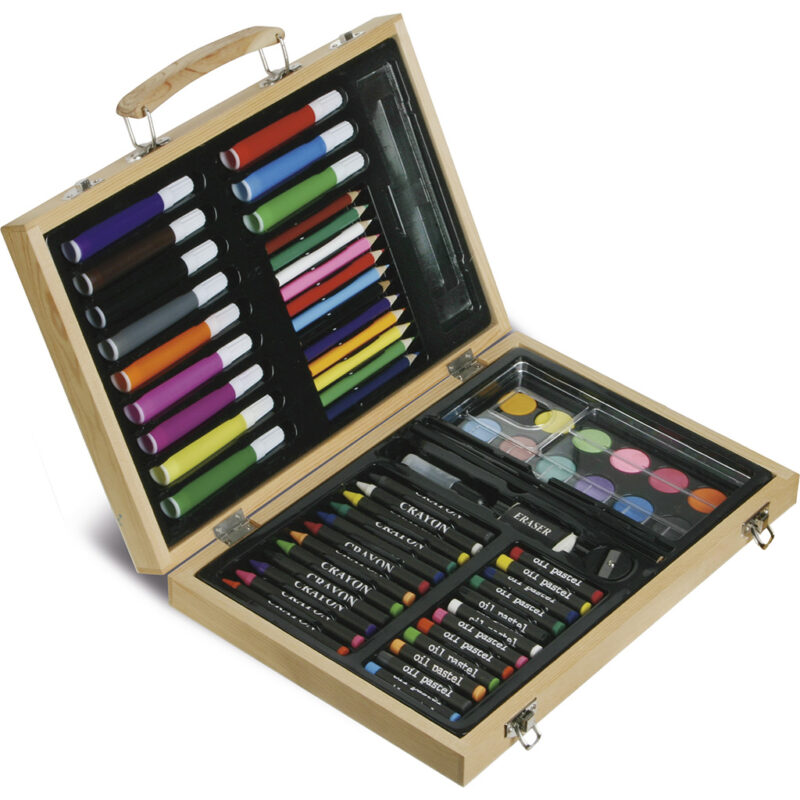 Set da disegno in legno